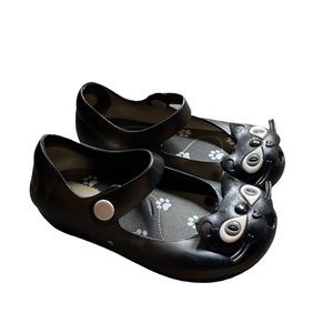 Black Cat Jelly Mary Janes